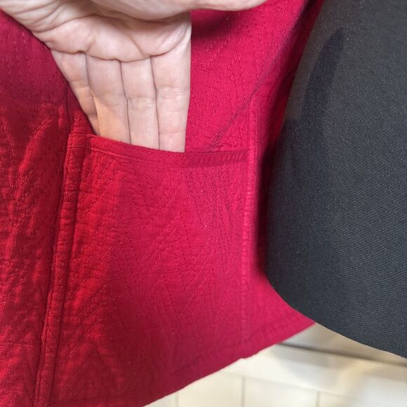 Chico’s Rina Tribal Jacket Colorful Geometric Quilted Women's Size XL - Picture 9 of 14